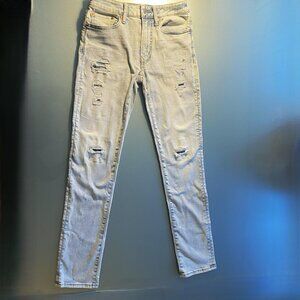 Men's American Eagle Outfitters Airflex 360 Distressed Jeans Size 29 W x 32 L